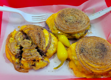 In-N-Out Burger signature dishes Double-Double
Animal Style Fries
Grilled Cheese Burger